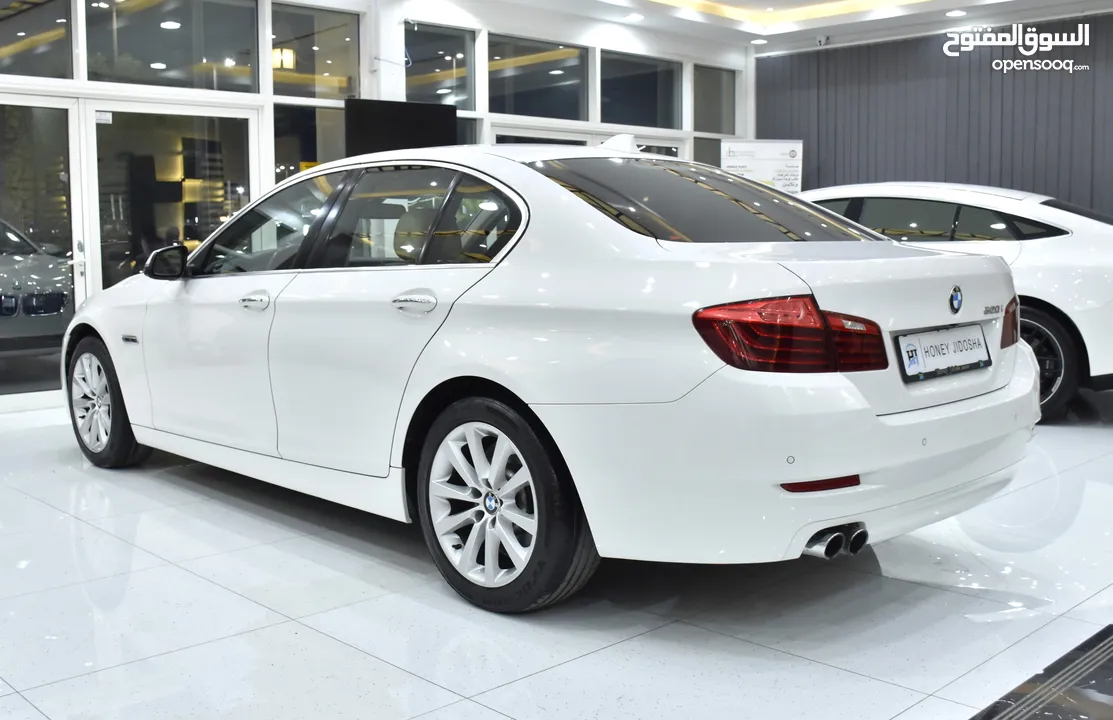 BMW 520i ( 2015 Model ) in White Color GCC Specs