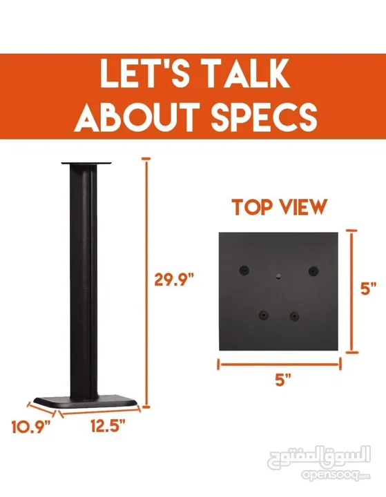 bookshelf speakers stand