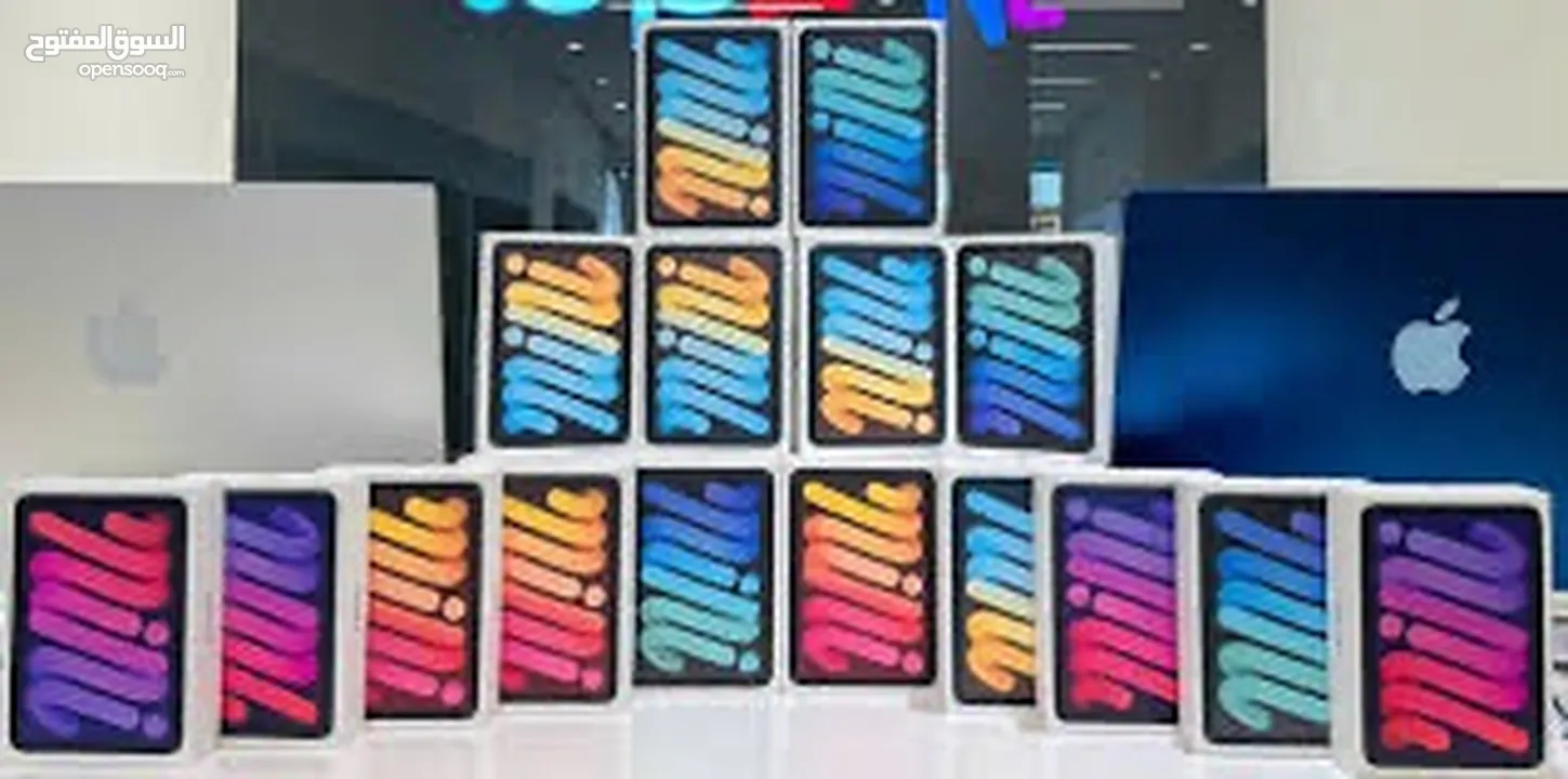 iPad mini 7 جديد كفالة لمدة عام من تاريخ الشراء الجهاز  (128GB)