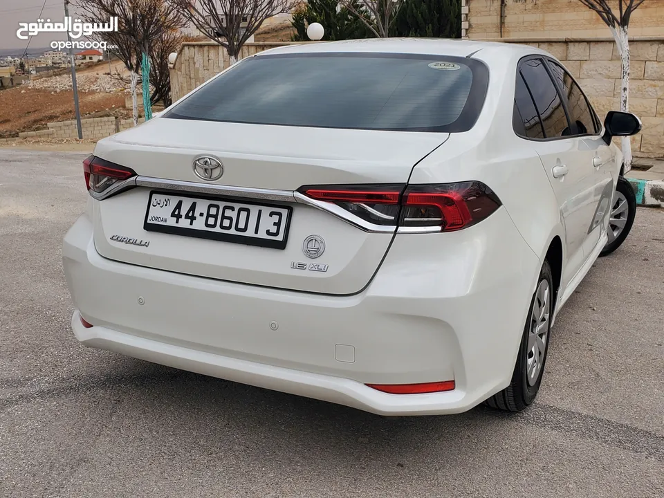 تويوتا كورولا XLI موديل 2021 فحص كامل 7 جيد بحاله الزيرو Toyota Corolla Model 2021