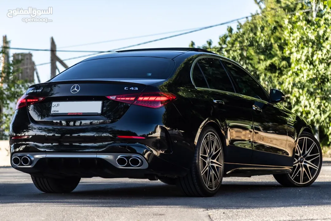 C 43 AMG 2023 فحص كامل بانوراما 402 حصان محرك 2000 سي سي بحال الوكاله