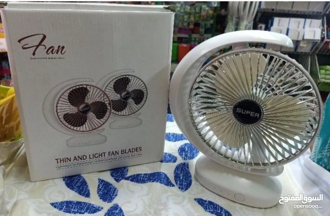 مروحه Fan المكتبيه