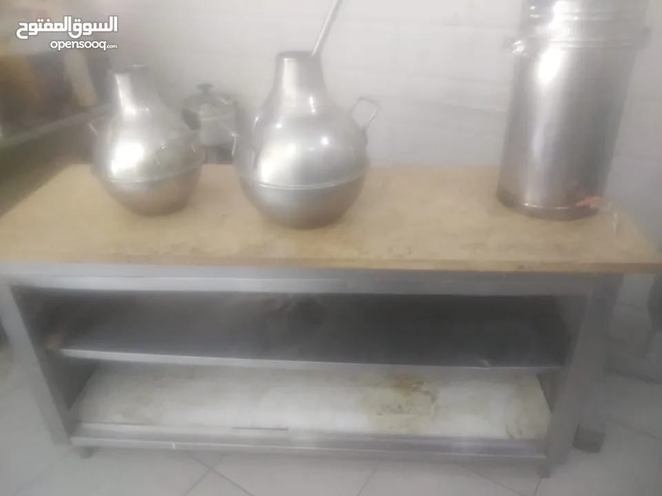 معدات مطعم للبيع المستعجل وبأقل الاسعار