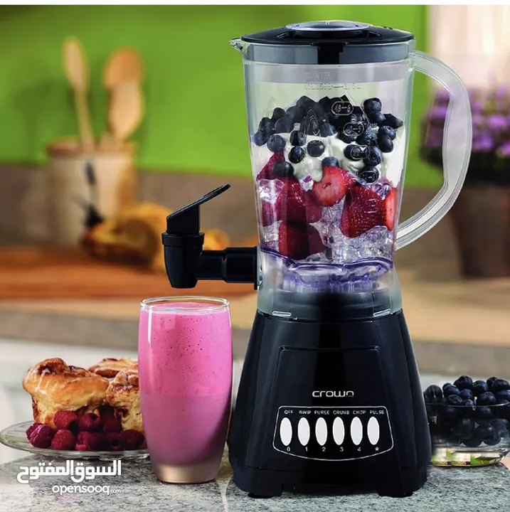 Crownline 2 In 1 Blender With Tap - BI-183