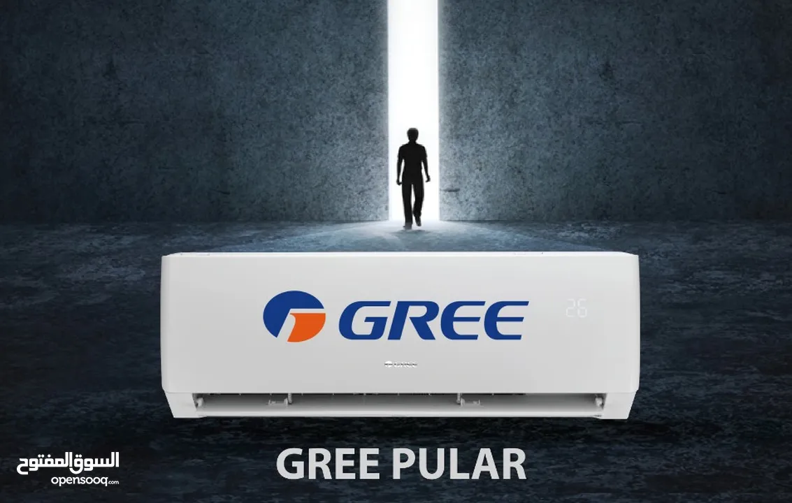 مكيف جري A+++ Gree 2024 TON 1 توفير طاقة جودة عالية