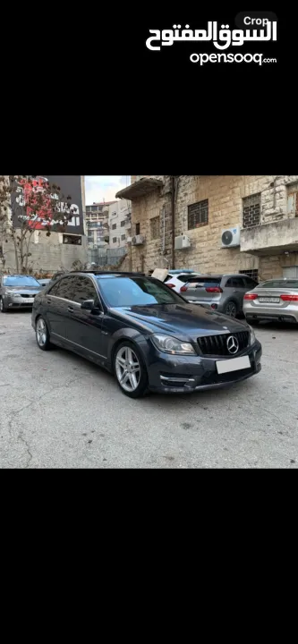 Mercedes c200 Amg بويه شركة  فلللللللللل مع بانوراما بحاله الشركة ورقه