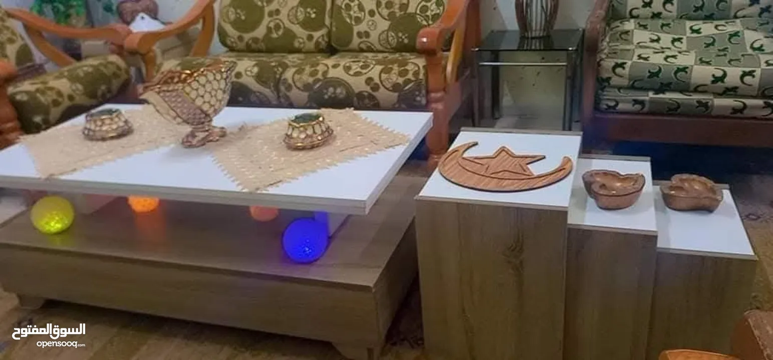 طاولات وسط مع سيرفس