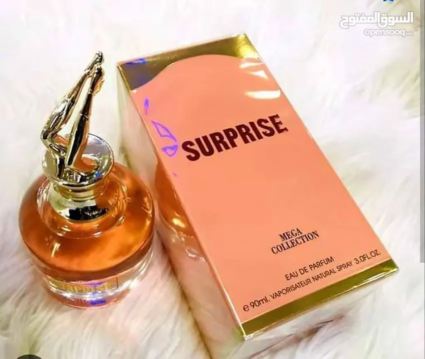 عطر سبرايز SURPRISE النسائي حجم 90 مل – إصدار Mega Collection   عطر يخطف الأنفاس لكل امرأة