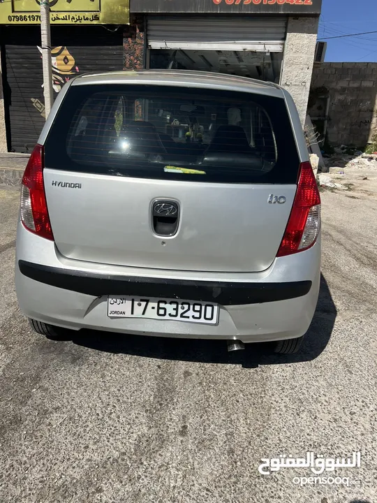 هيونداي i10 2009 قطاره بنزين للبيع بسعر مغري ولقطه
