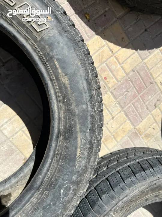 اطارات  عجال سيارة دبل كابين 6 A65size 18 أطارات. 235/65/18