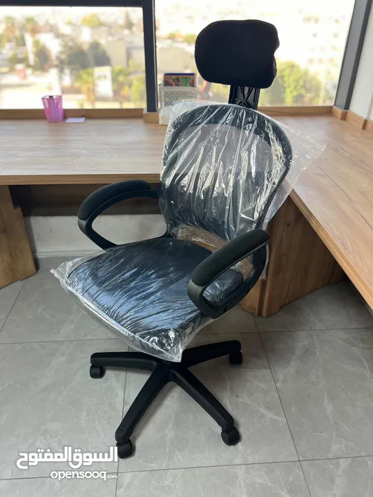 كرسي شبك متحرك طبي كرسي موظف كرسي ظهر متحرك وايدي متحركة دعم اسفل الظهر باقل سعر Office Chair