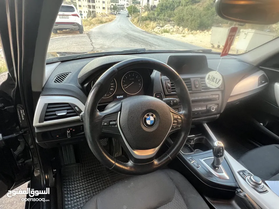 سيارة بي ام دبليو المانية من طراز BMW116i موديل 2016