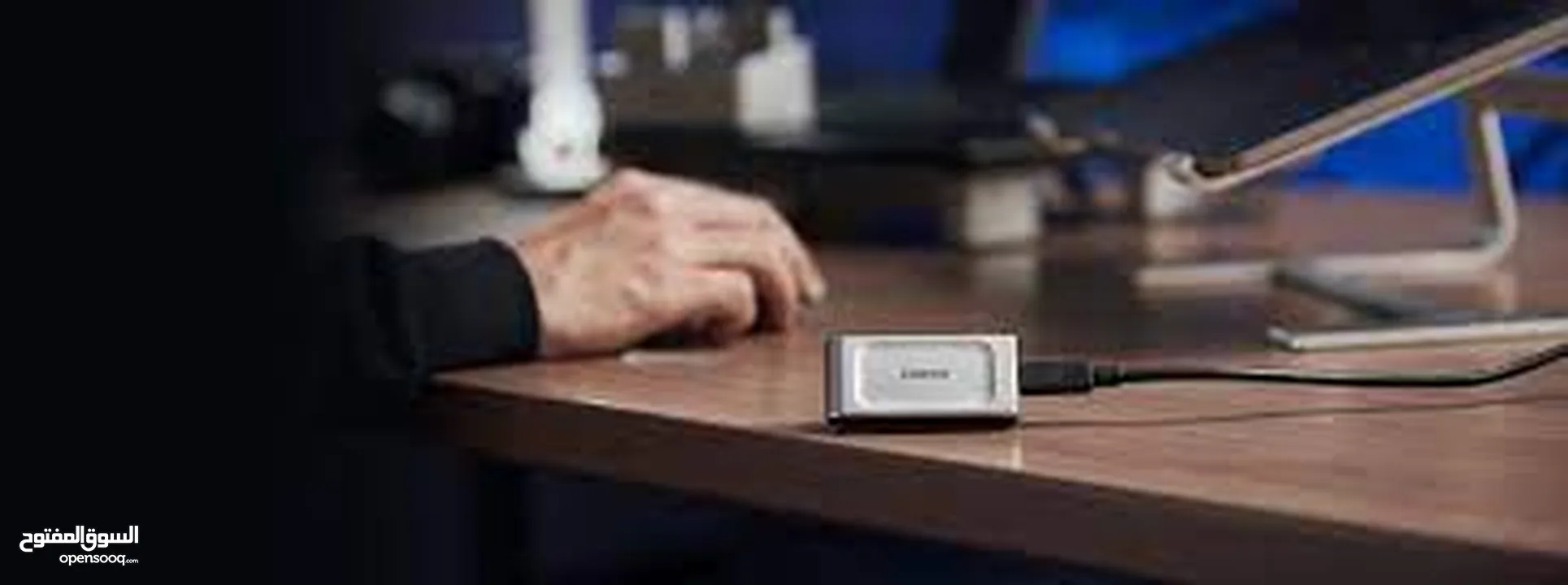 PORTABLE SSD XS 2000 KING STON 2TB هارد ديسك خارجي أسس دي 2تيرا  سريع جدا