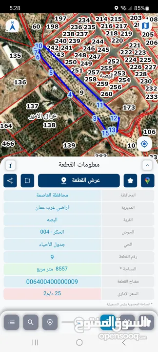 مزرعة زيتون وتين للبيع