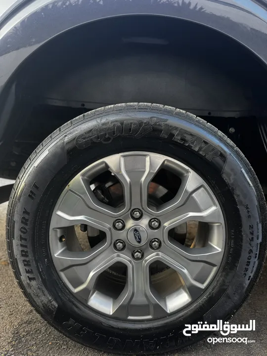 ford f150 platinum 2022 hybrid 3500 cc powerboost  بلاتينيوم لون كحلي و داخلية مميزة لون كاميل