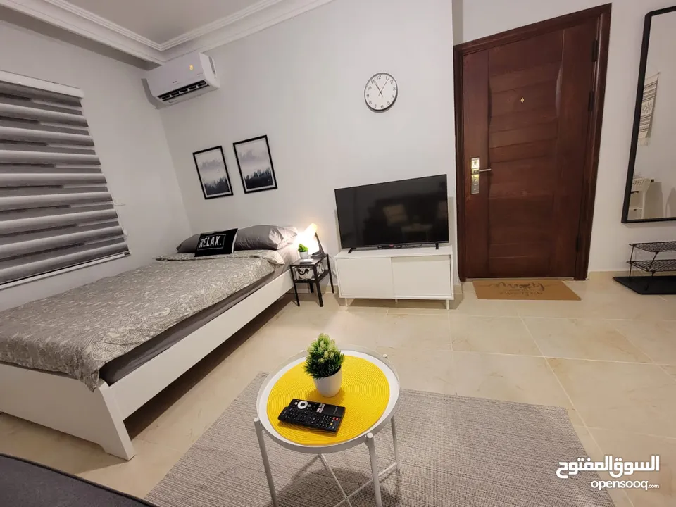 Newly fully furnished roof studio for rent in dabouq  ستوديو مفروش جديد بالكامل للإيجار في دابوق