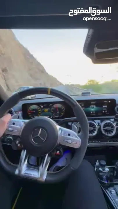 2022 Mercedes Amg Cla45s Clean title  excellent condition ( عقد صيانة بلوكالة)
