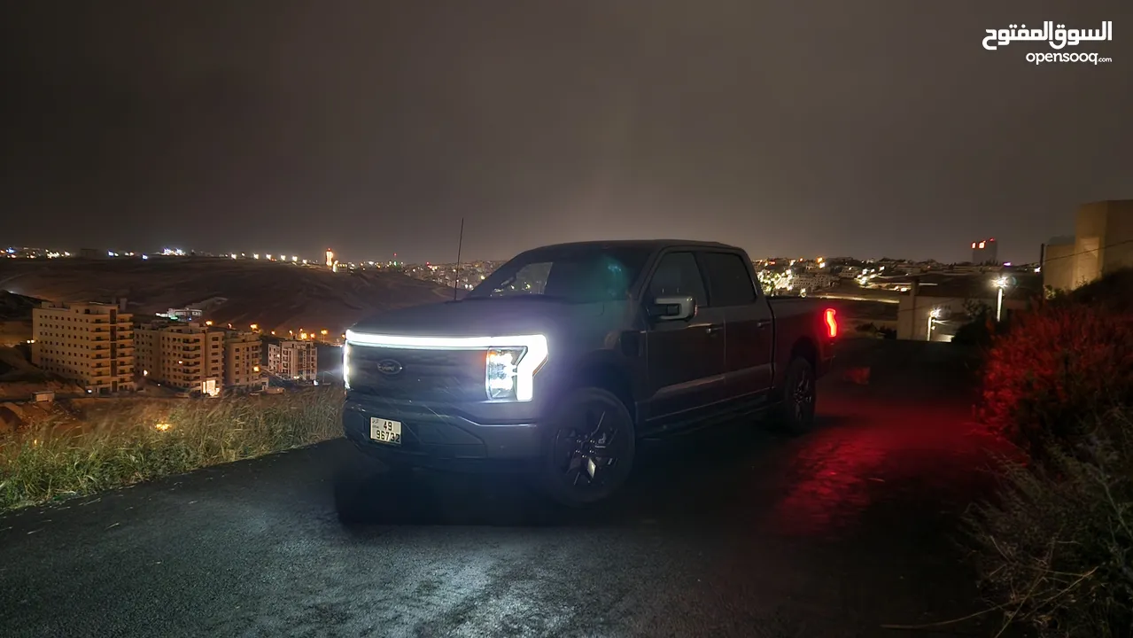 f150 lightning 2022 lariat fully loaded فحص كامل