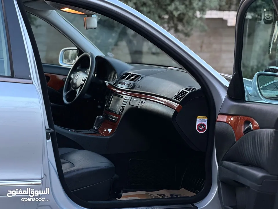 مرسيدس بنز E200 للبيع بحاله الوكاله موديل 2007 فحص كامل