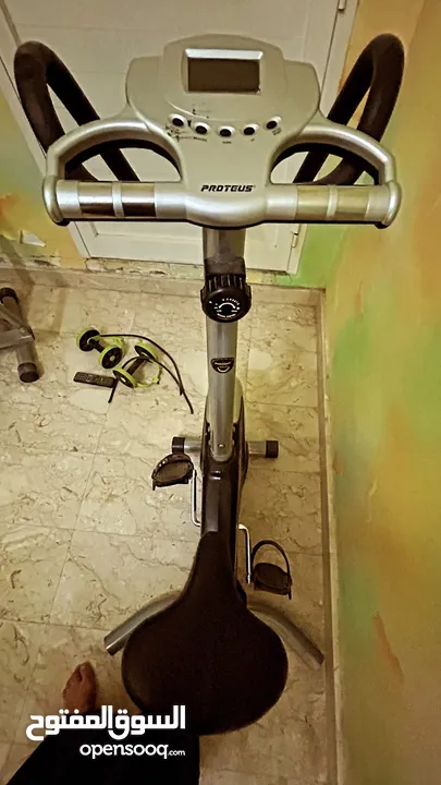 Athletic fitness bike and athletic machine