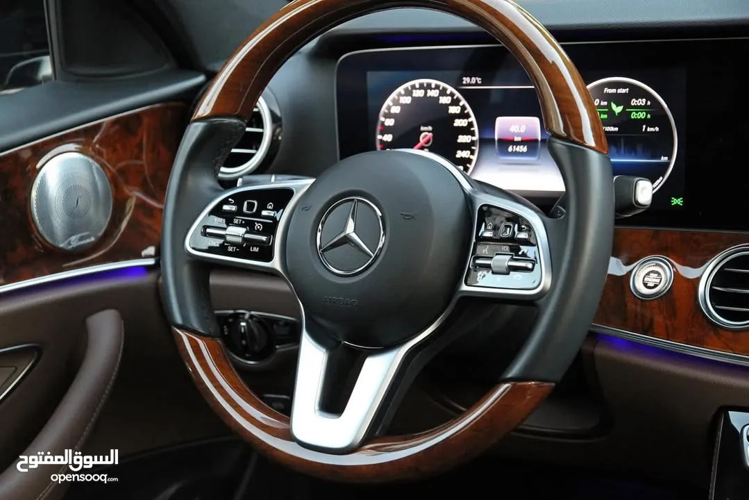 Mercedes E350 Mild Hybrid 2019  وارد غرغور  Kit AMG  حالة ممتازة وصيانة وكالة.
