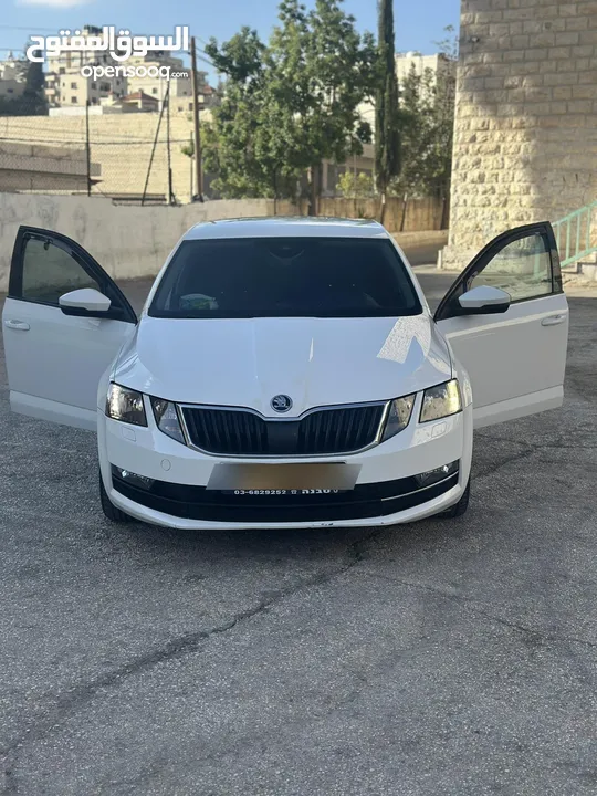سكودا اوكتافيا 2019 ماشيه 332 الف كيلو رخصه ل شهر 6/2026
