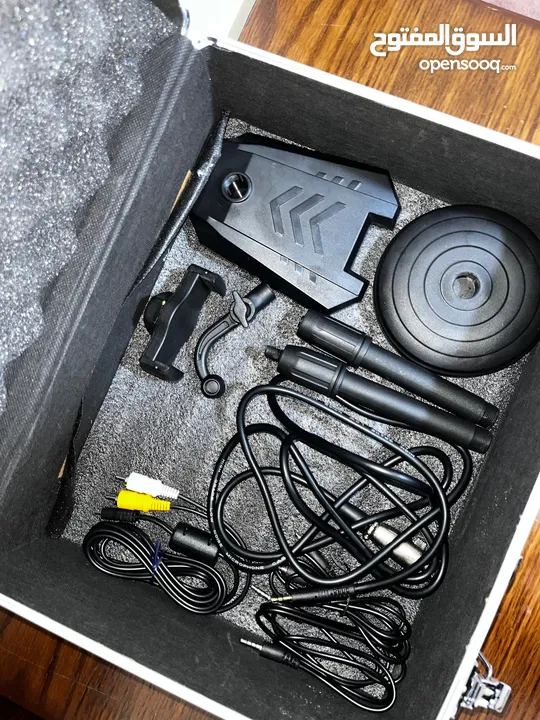 مايك SNQISY احترافي مع DIGITAL SOUND CARD - INPUT MIXER SN-600