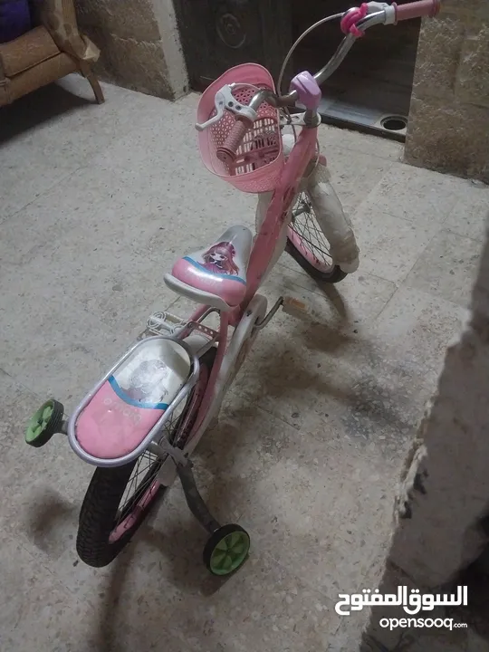 بسكليت بناتي للبيع : دراجات هوائية جديد : عمان المقابلين (219981430)