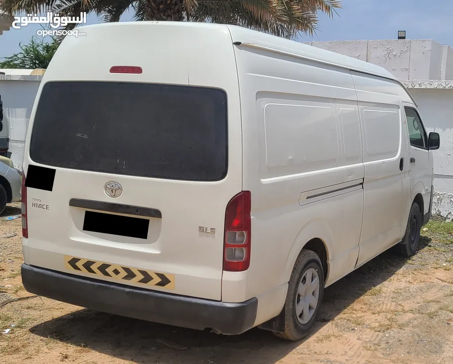 TOYOTA HIACE 2016 , HIGHROOF CARGO VAN , ACCIDENT FREE , GCC , 245000KMS