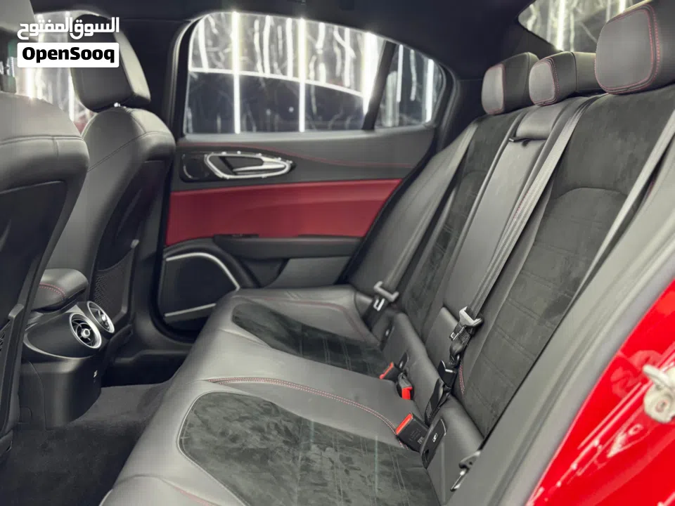 2021 Alfa Romeo Giulia Quadrifoglio, Nov 2027 Alfa Romeo Warranty + Service Pack, Low Kms, GCC