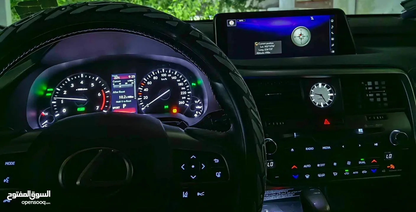 جيب لكزس Rx450h 2019 Lexus Rx450h 2019 hybrid  كرت ابيض