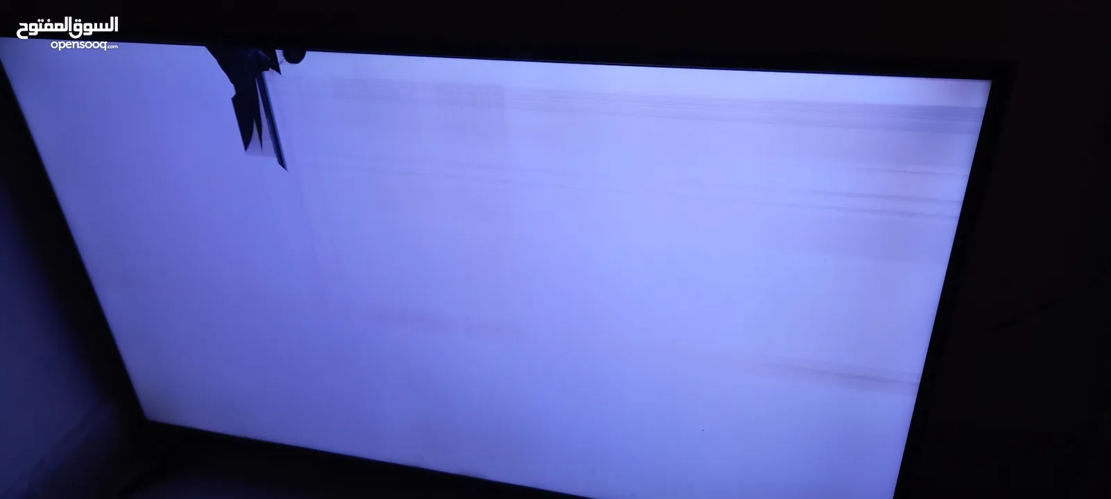 تلفزيون اوركا 50 بوصة الشاشة مكسورة لا تعمل