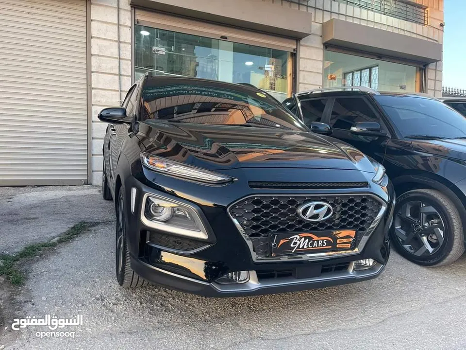 هيونداي كونا 2019 فل مسكر حقيقي 4WD مع فتحة سقف.. اعلى فئة
