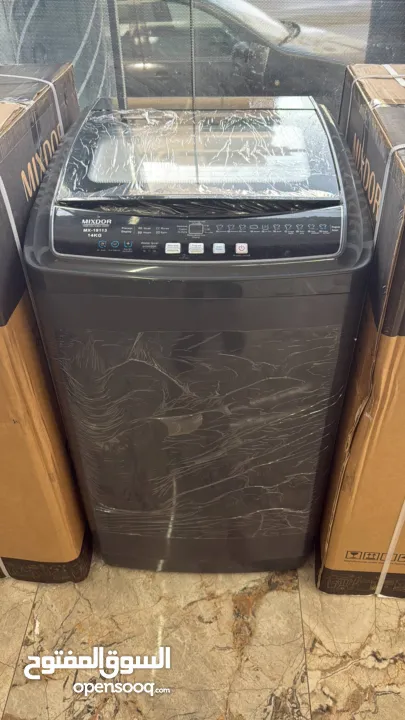 غسالة وعصارة فل اوتوماتيك 14 كيلو ماركة MIXDOR العالمية