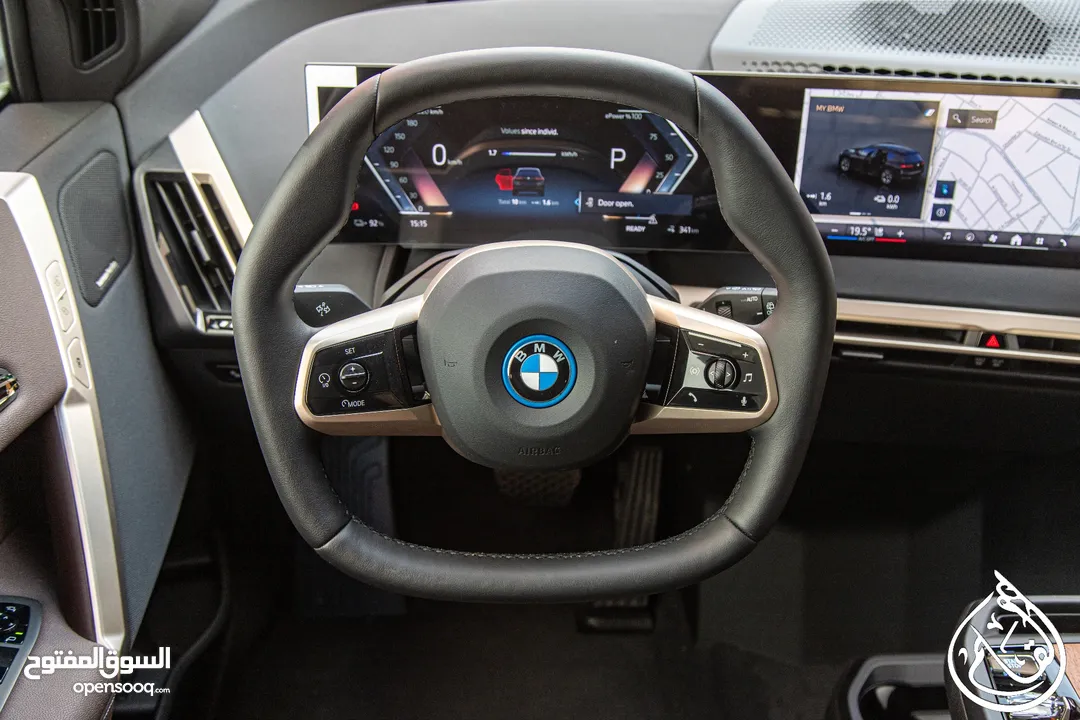 BMW IX40 xDrive 2024  عداد صفر، وارد و كفالة الشركة   كهربائية بالكامل  Full electric