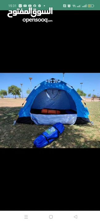 Tente camping  automatique 4 place