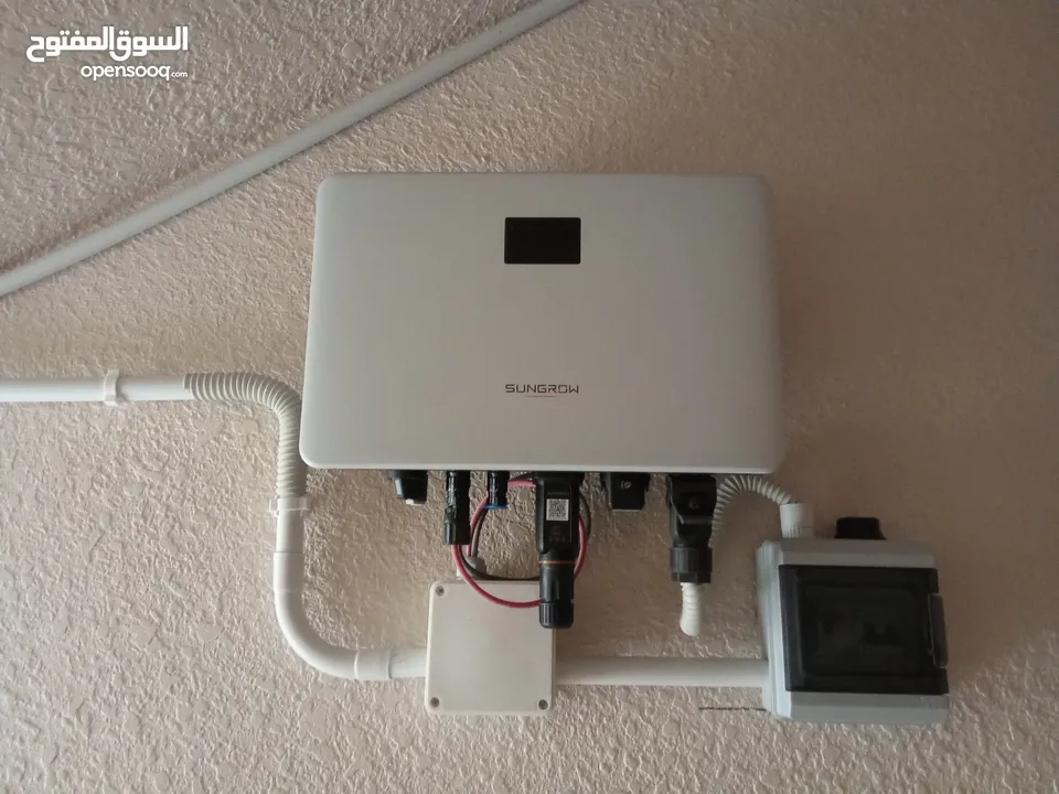 انظمة طاقه شمسيه مع بطاريات للمزارع والمنازل
