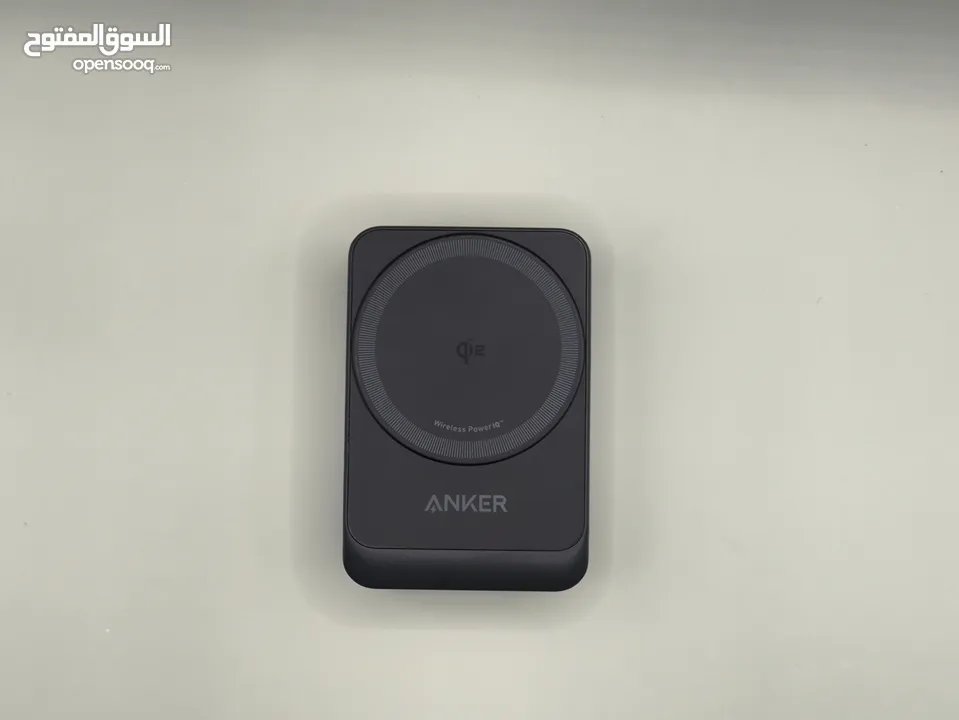 شاحن Anker MagGo الثلاثي 3-in-1  بنص السعر 300 بدل 700
