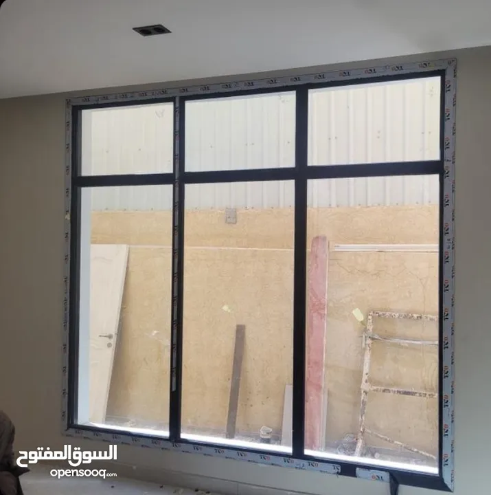 أبواب المنيوم شباك أبواب حديد