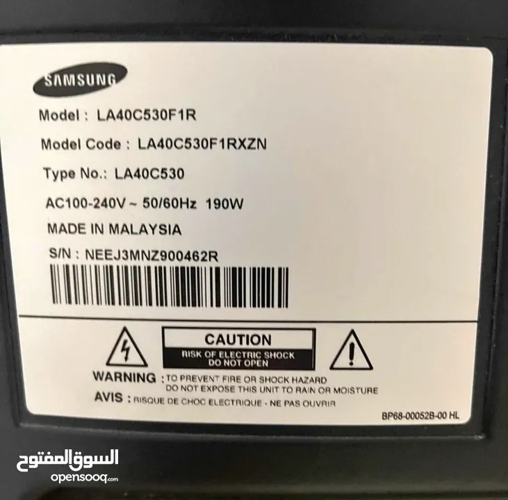 Samsung Lcd 43 inches made in Malaysia Hdmi  WhatsApp