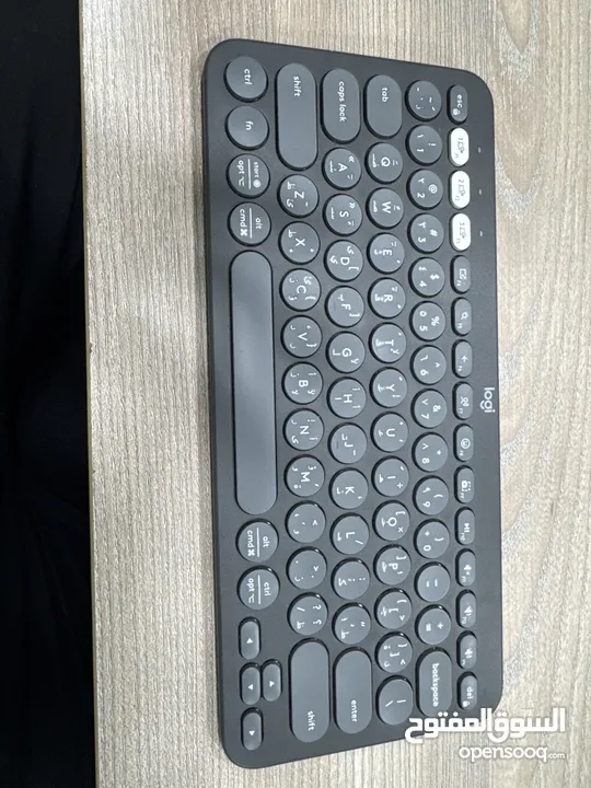 كيبورد logitech pebble keys 2 k380s استخدام 3 اسابيع