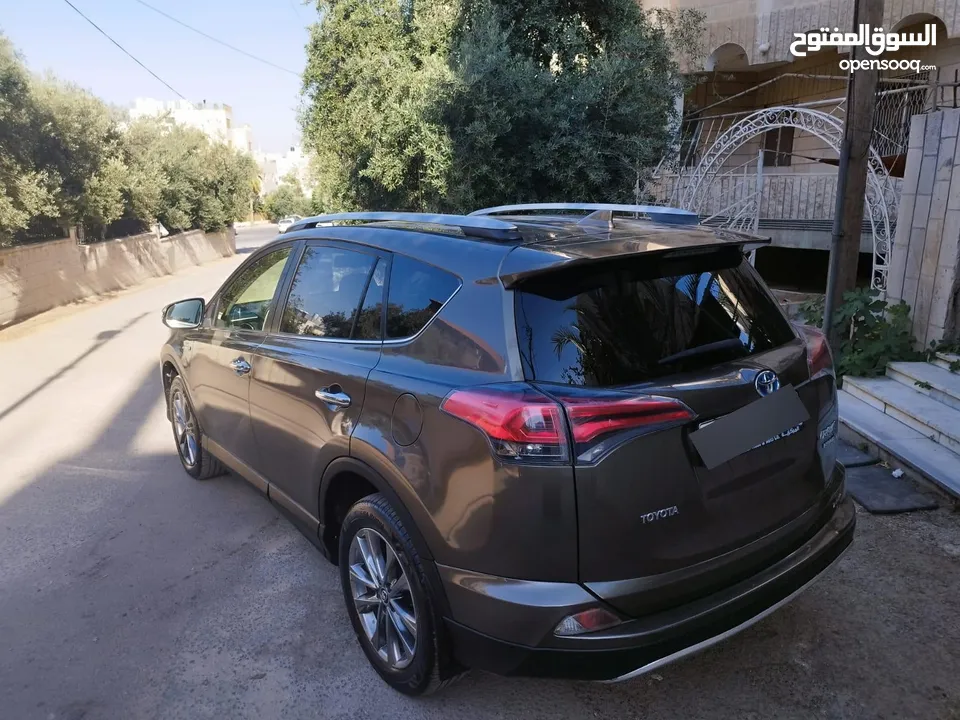 للبيع – تويوتا RAV4 هايبرد ليميتد 2017  وارد الوكالة (المركزية)  مالك أول