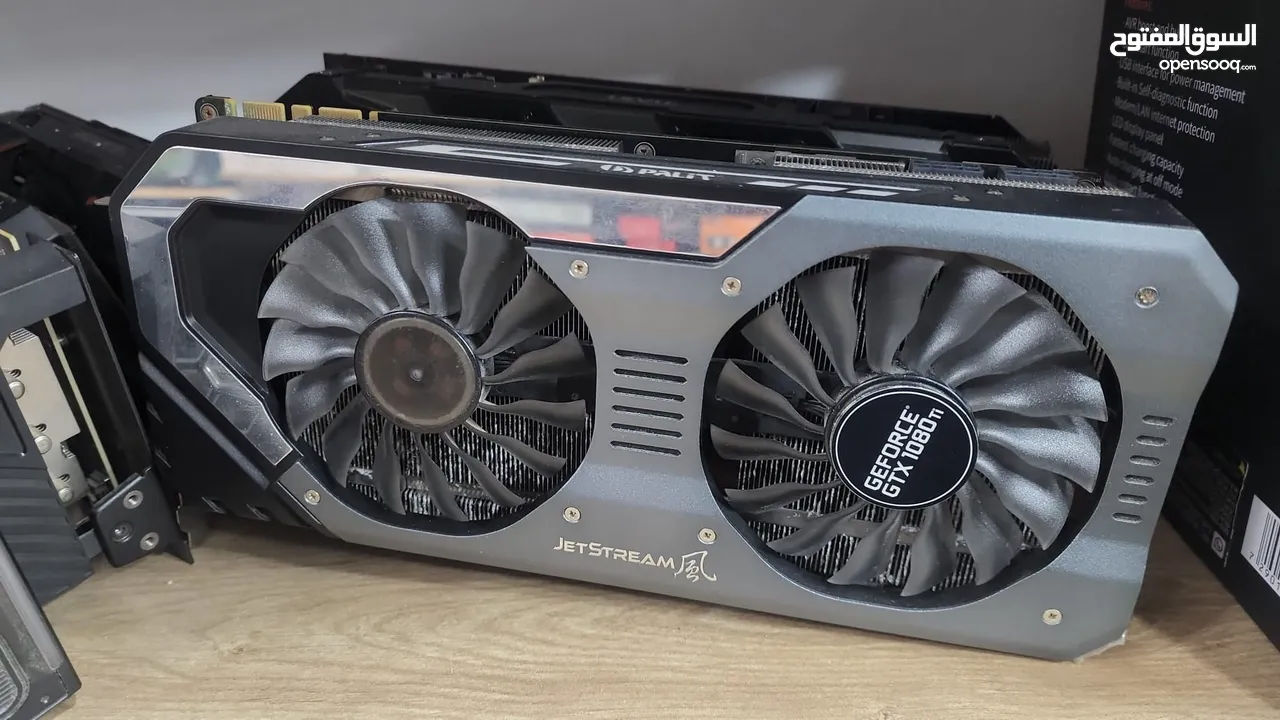 متوفر كرت شاشة gtx1080ti 11جيجا