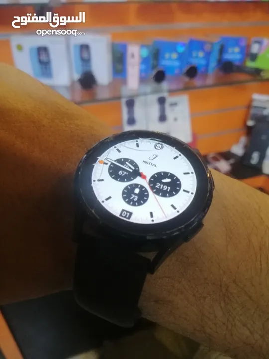 ساعة سامسونج واتش 4 الذكية 40 مم Samsung Galaxy Watch4 Bluetooth ، ساعة ذكية تعمل بتقنية البلوتوث