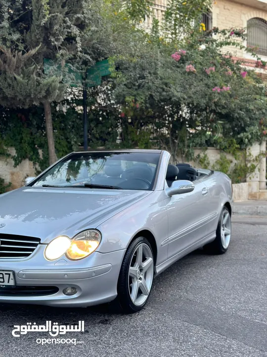 مرسيدس Clk200  ايليجانس  2005فل كامل  كشف  كوبية  فحص كامل مالك ثاني ممشى قليل صيانة الشركه دفتر الو