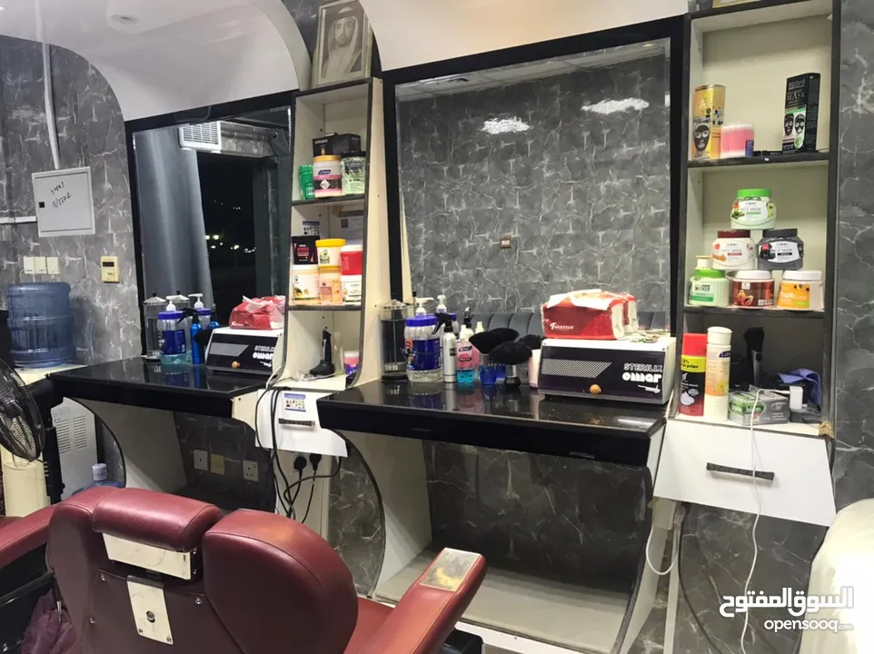 Gents Saloon For Sell in Ajman Opposite Ladies Park  Walking Area