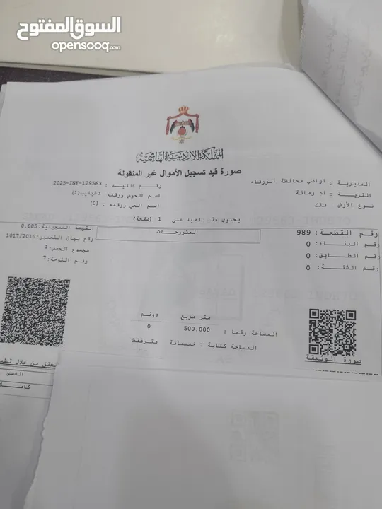 قطعة ارض للبيع بسعر مغري جدا