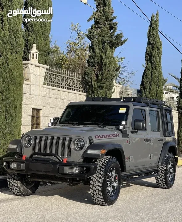 Jeep wrangler rubicon unlimited  الحبة الوحيدة والمميزة بالاضافات في البلاد