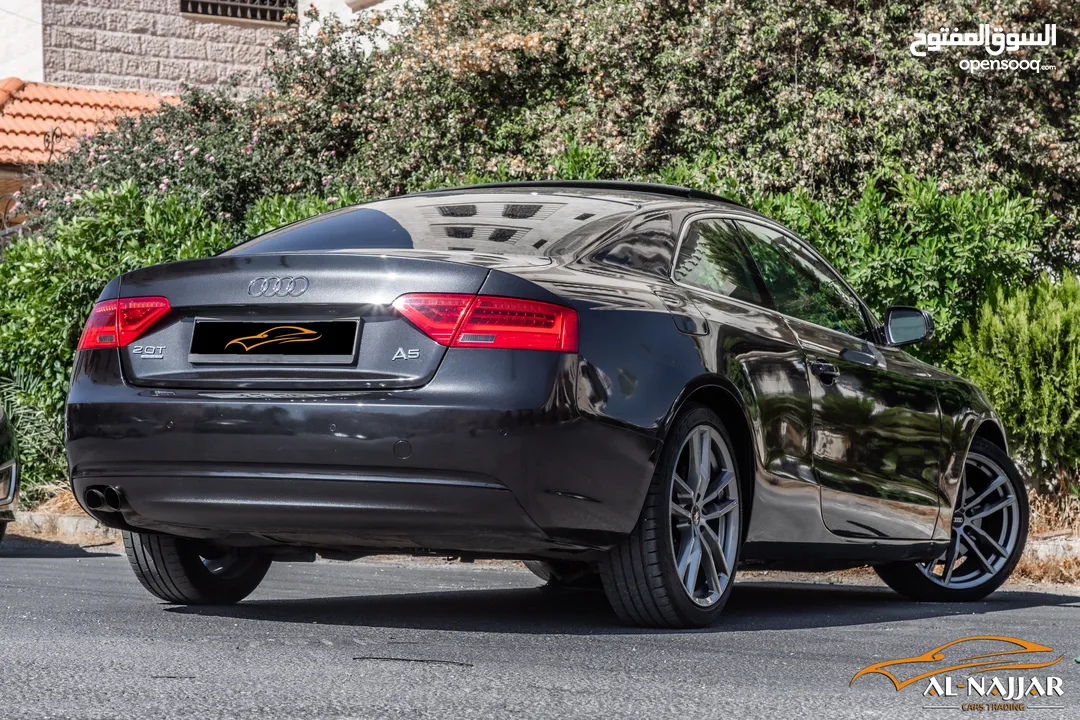 Audi A5 Coupe 2013 Quattro   السيارة وارد الشركة و قطعت مسافة 121,000 كيلو متر