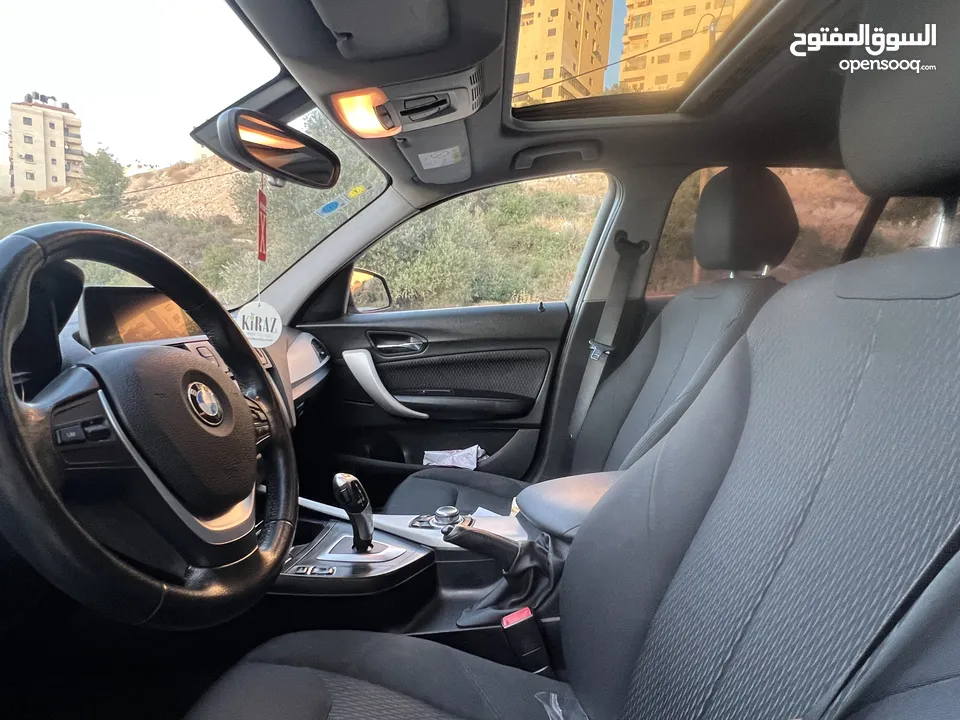 سيارة بي ام دبليو المانية من طراز BMW116i موديل 2016